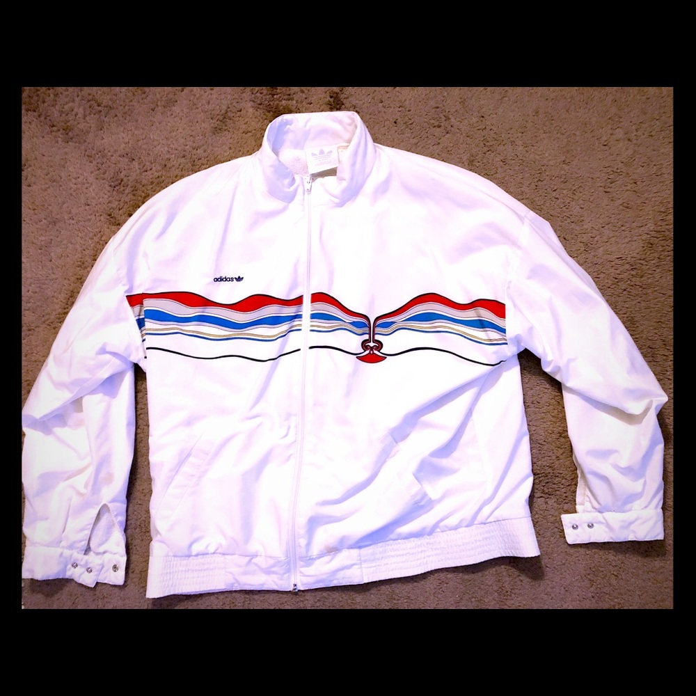 Adidas Vintage 80’s Ivan Lendl warm up jacket